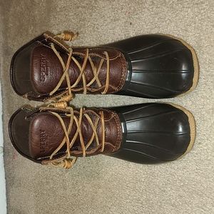 Sperry Duck Boots- Brown 7.5